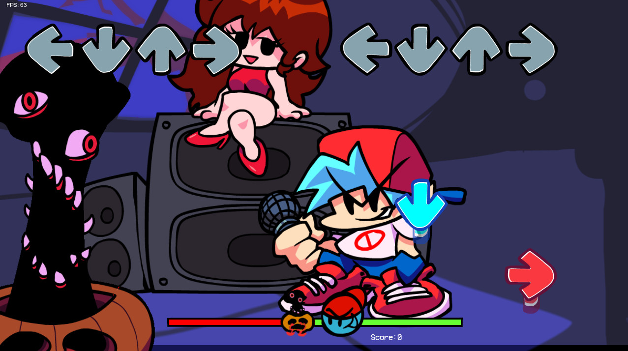 Highway over Monster/South [Friday Night Funkin'] [Mods]