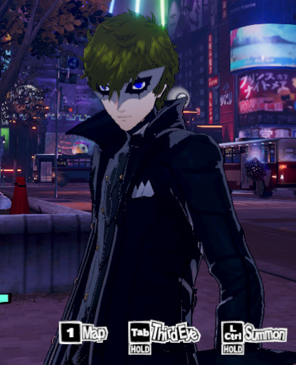 Piss Hair Blue Eye Joker Persona 5 Strikers Mods - roblox joker persona 5