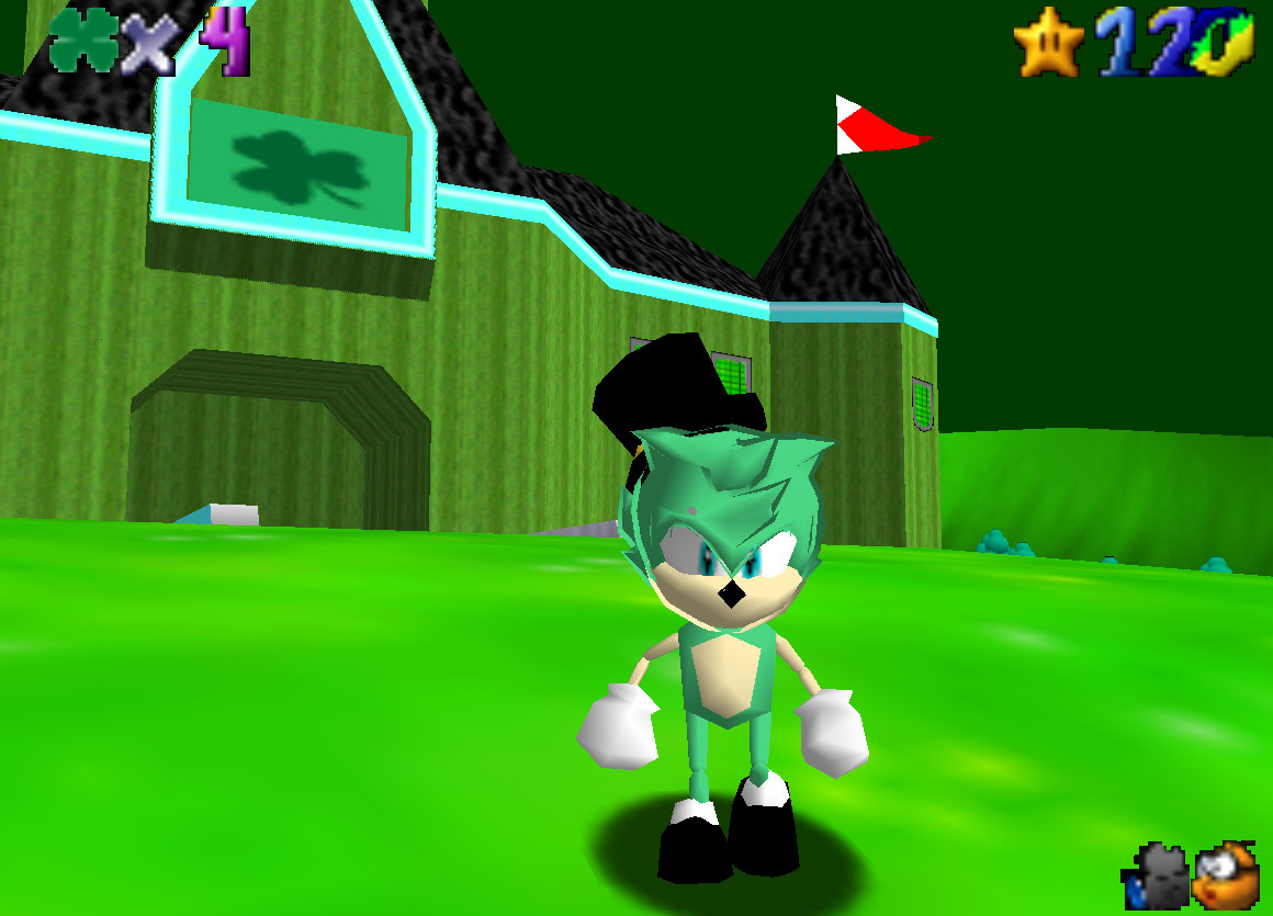 Play Nintendo 64 Super Smash Bros. Sonic Mod Online in your browser 