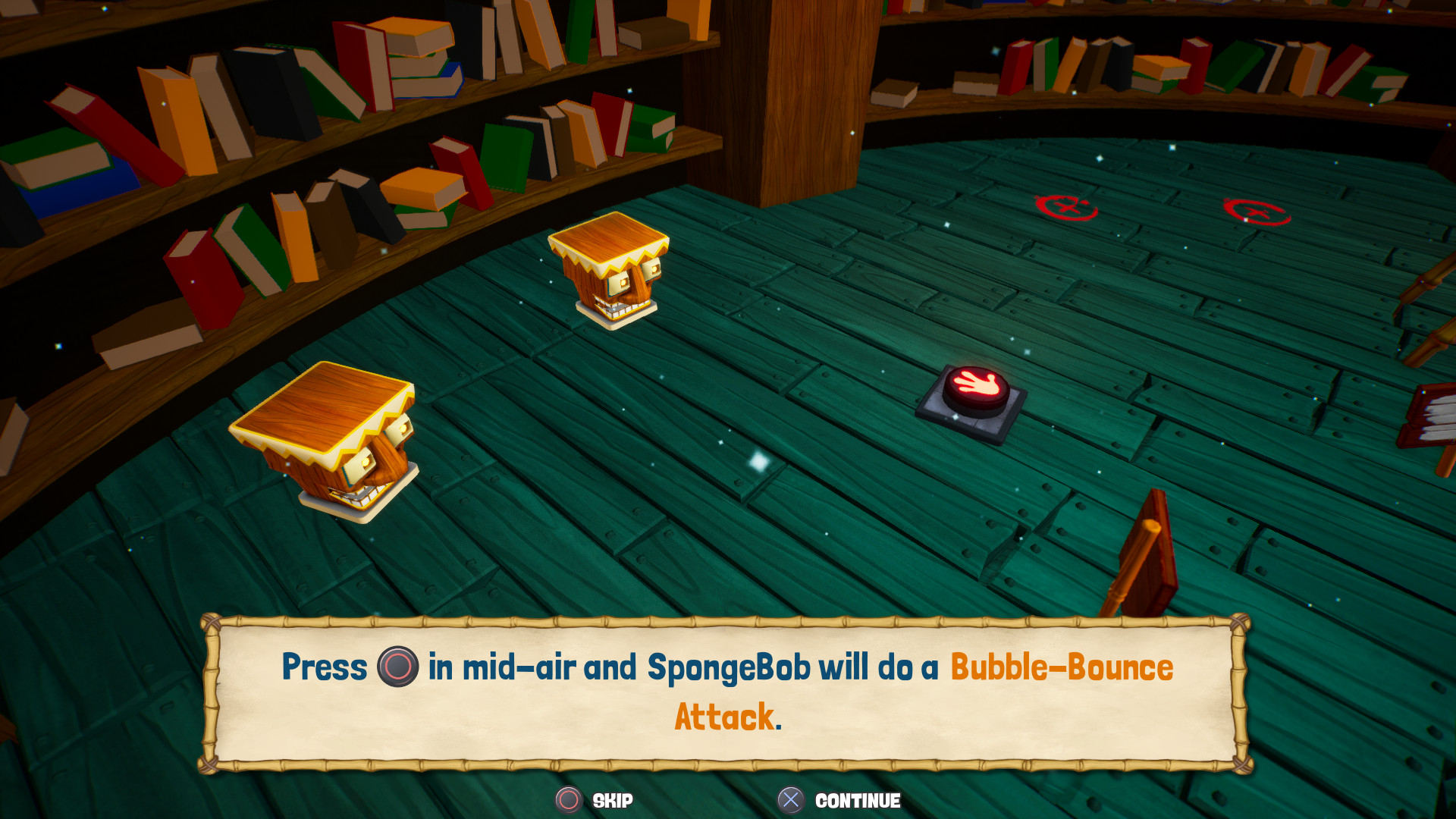 DualShock 4 Button Prompts [SpongeBob: Battle for Bikini Bottom ...