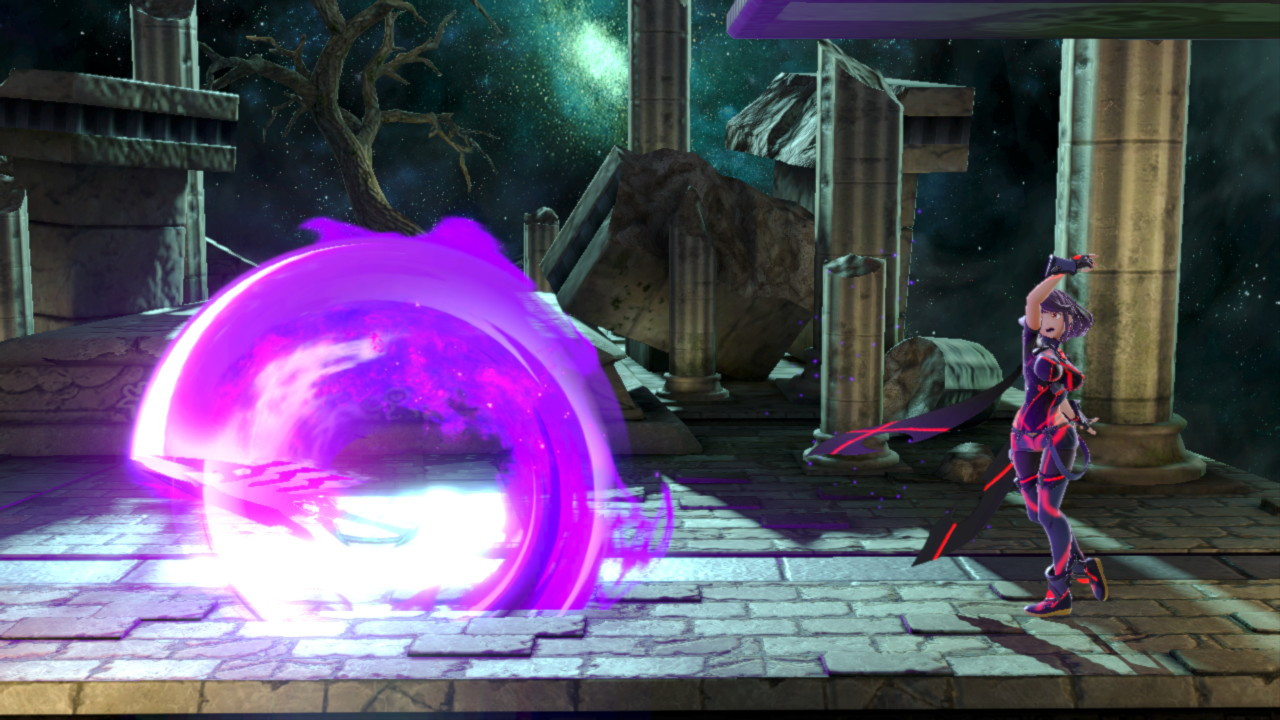 Purple Pyra effects Mod for Super Smash Bros. Ultimate SSBU