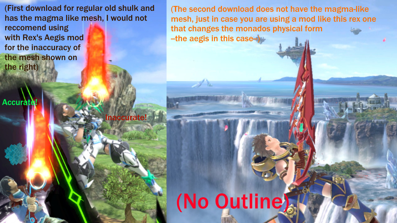 Pyra Based Shulk Effects Mod for Super Smash Bros. Ultimate