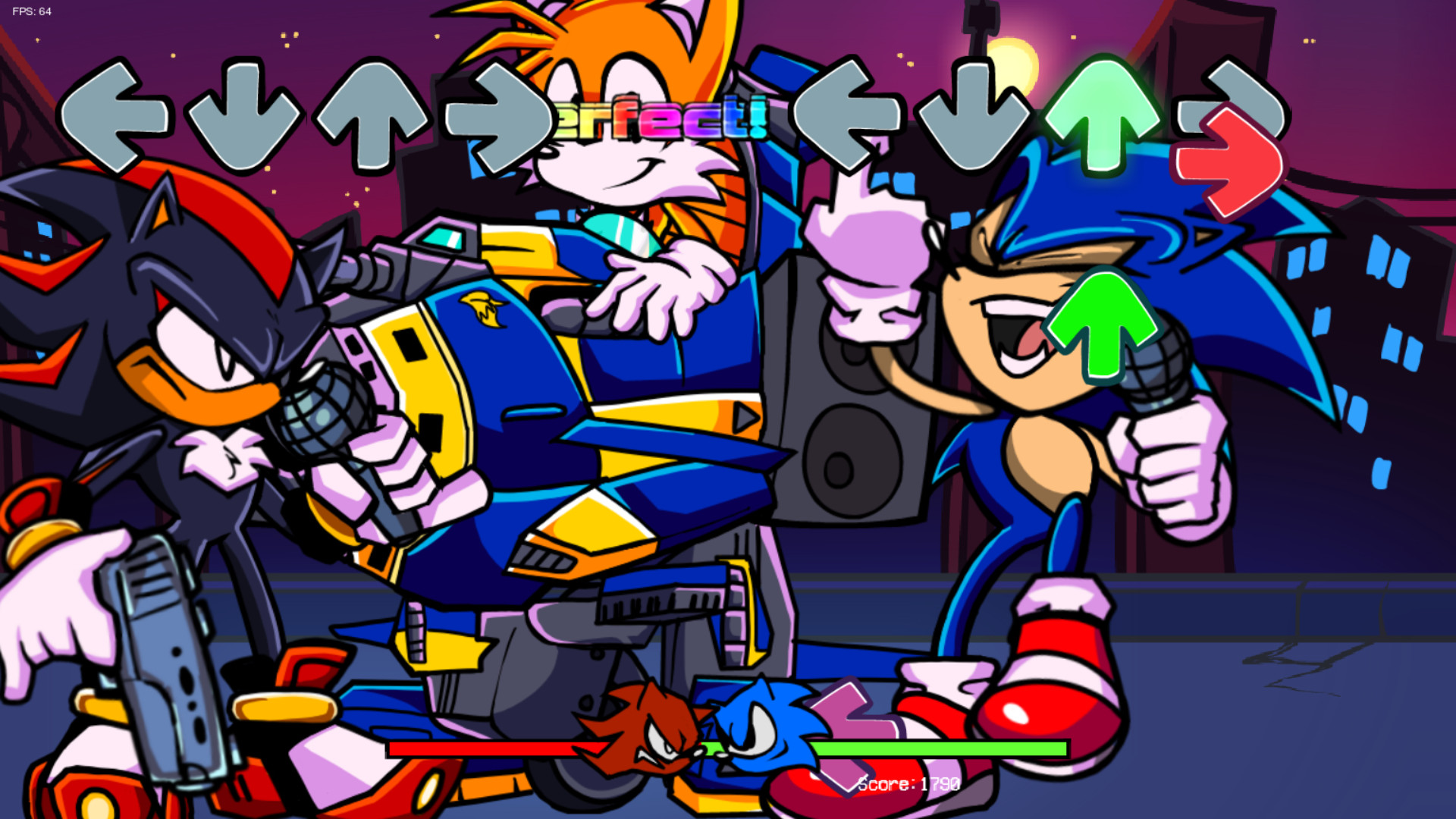 Custom / Edited - Friday Night Funkin' Customs - Boyfriend (Sonic 3-Style)  - The Spriters Resource