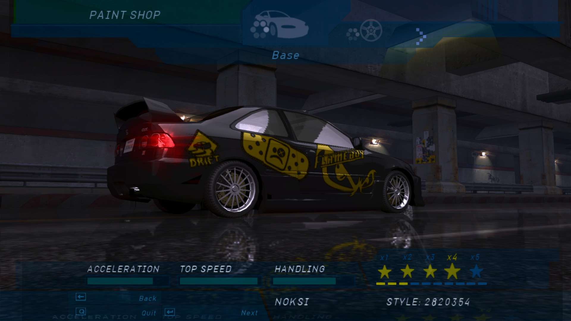 Custom Vynil Jdm For Honda Civic Need For Speed Underground Mods