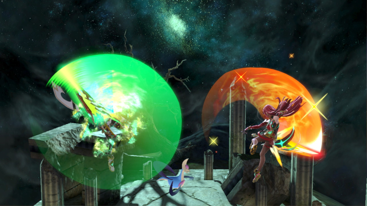 Reversed Pyra/Mythra effects Mod for Super Smash Bros. Ultimate SSBU