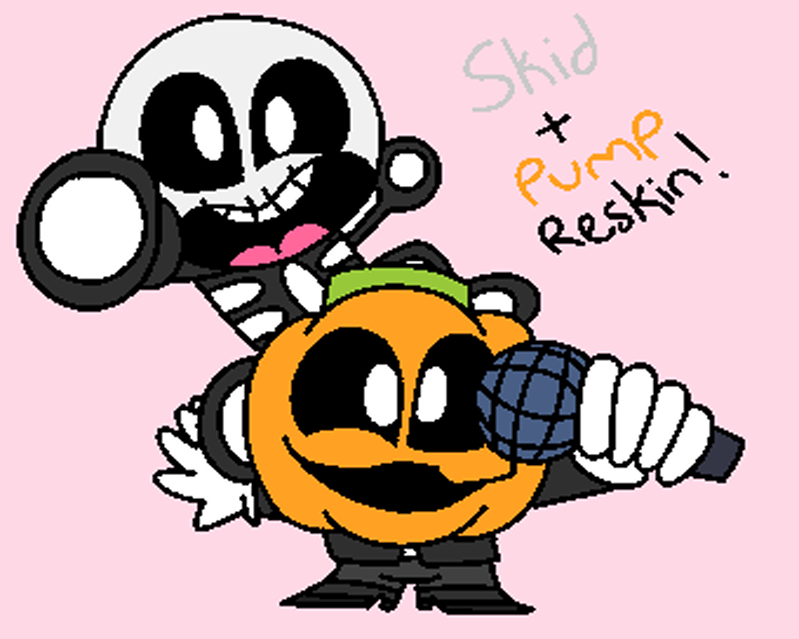 Skid And Pump My Style Friday Night Funkin Mods