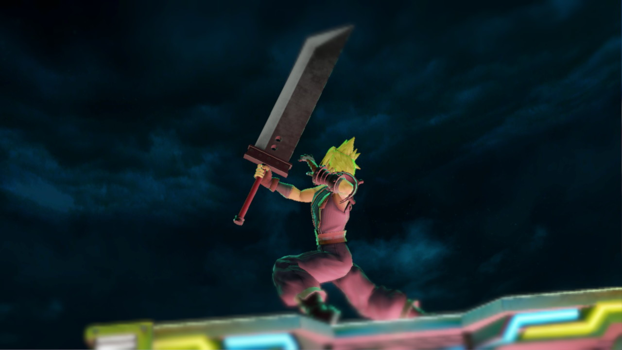 Cloud UpTilt Extended [Super Smash Bros. Ultimate] [Mods]