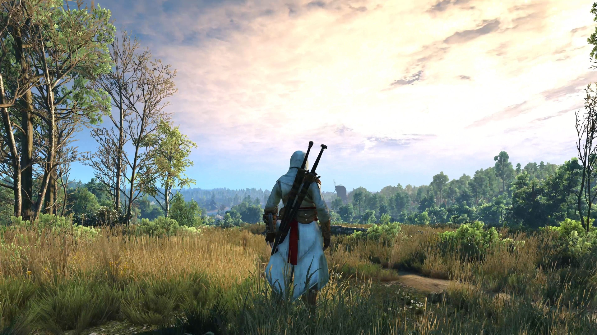 The Witcher 3 Assassins Creed Altair Mod [The Witcher 3] [Mods]