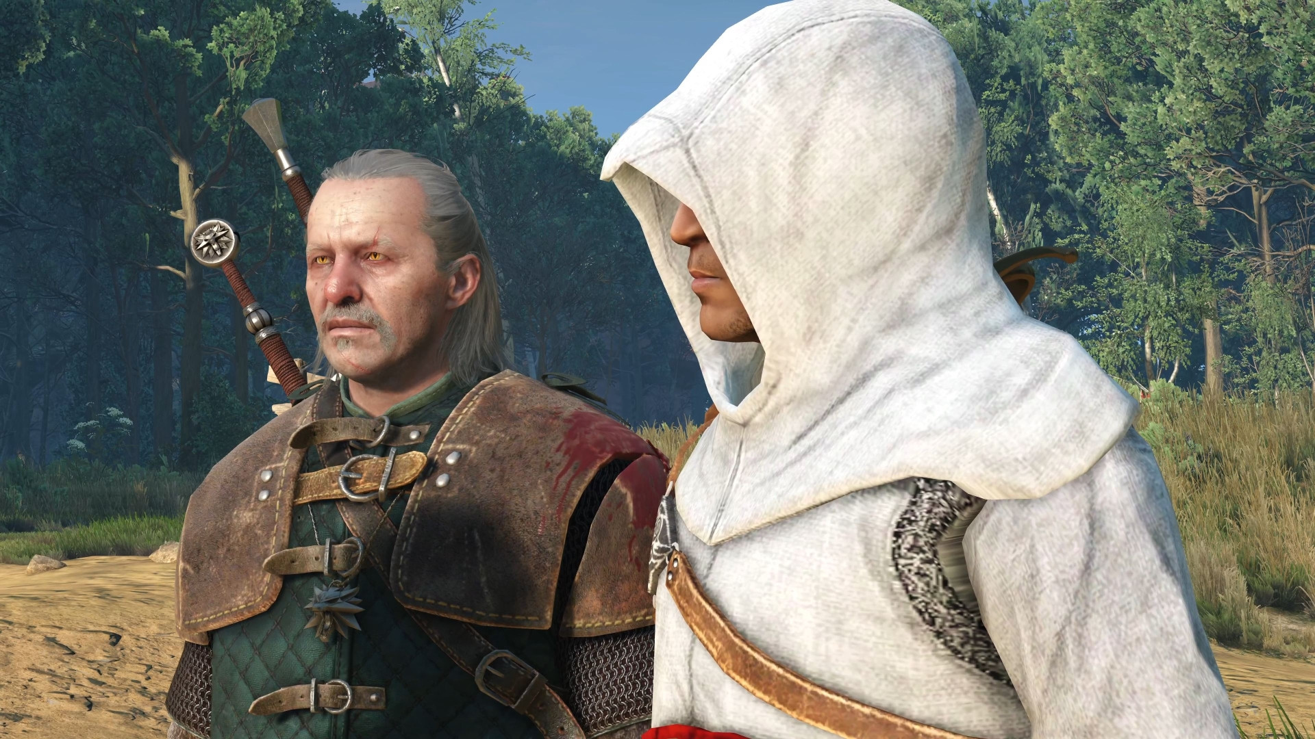 The Witcher 3 Assassins Creed Altair Mod [The Witcher 3] [Mods]