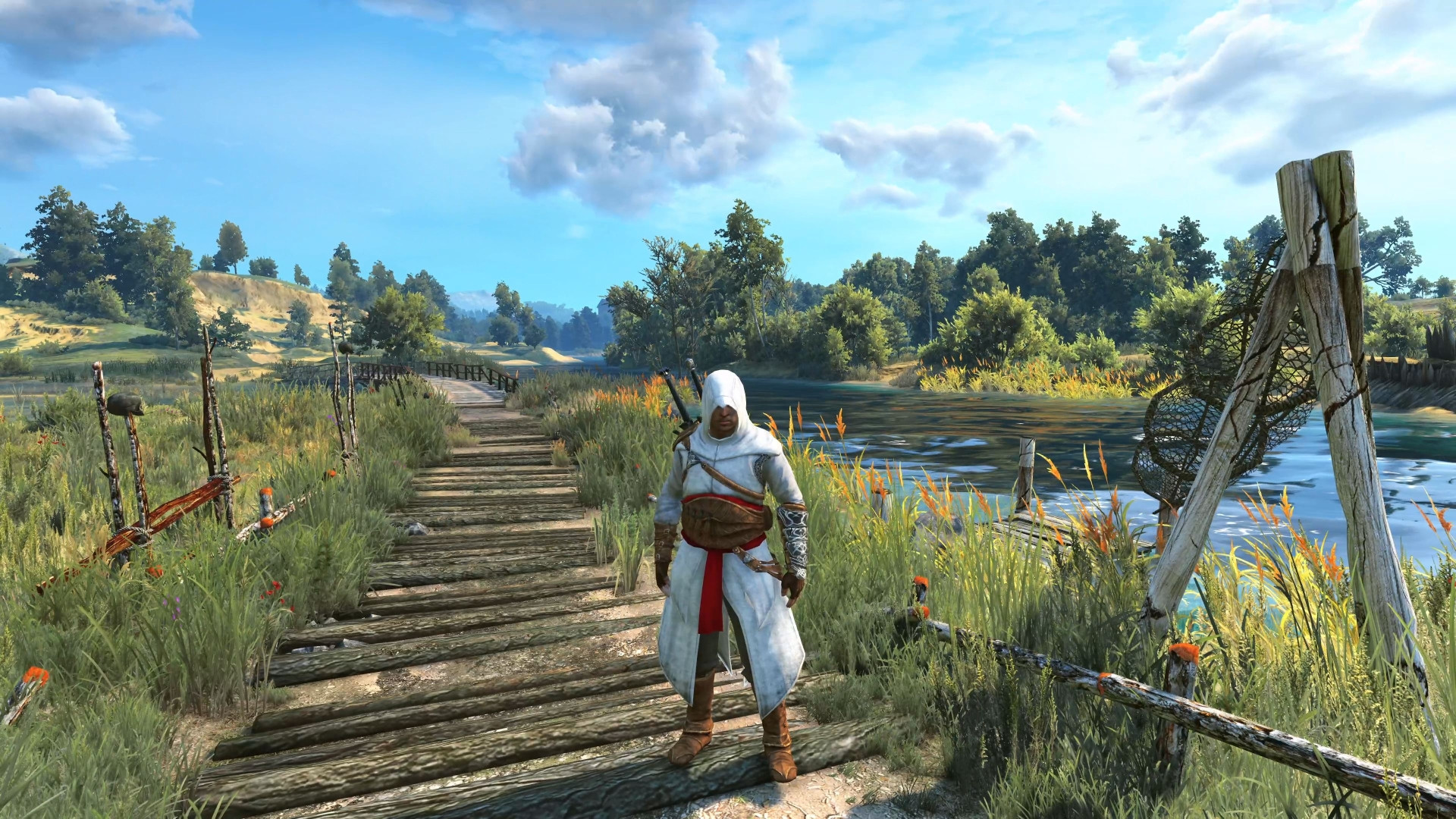 The Witcher 3 Assassins Creed Altair Mod [The Witcher 3] [Mods]