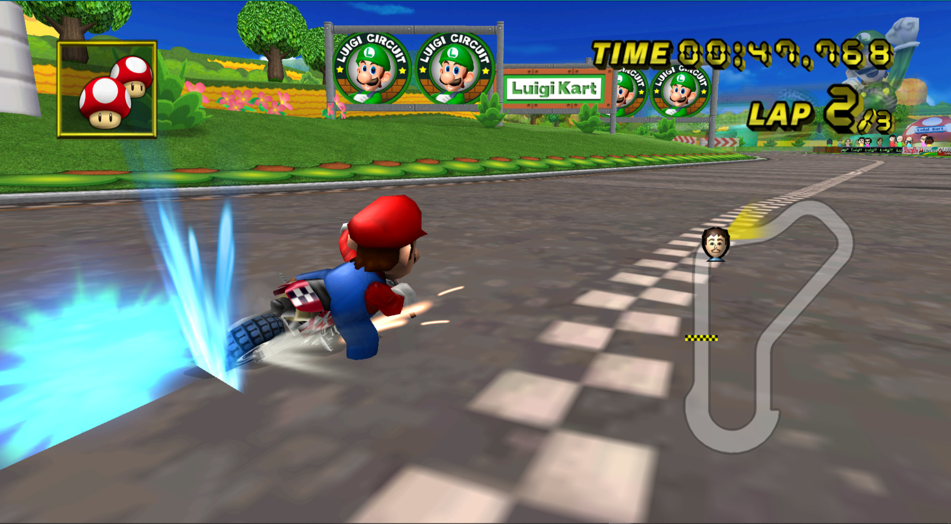 mario kart wii mods custom characters