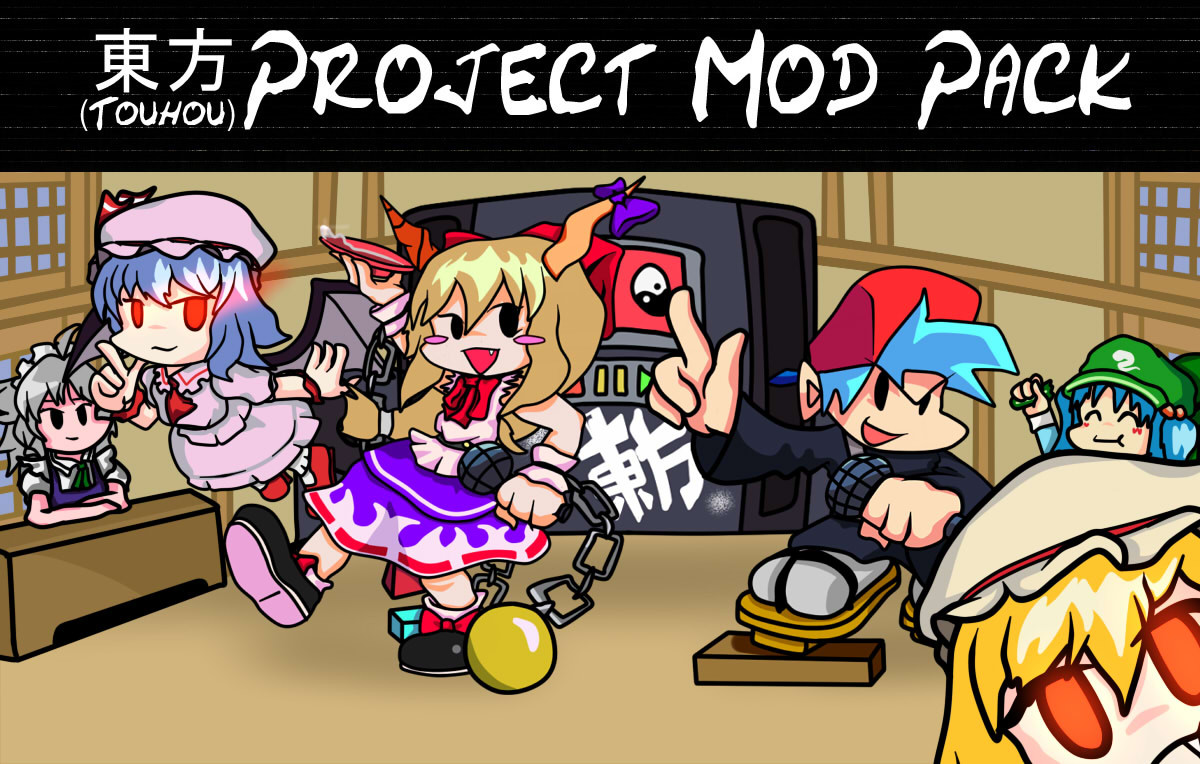 3d custom girl touhou mod pack