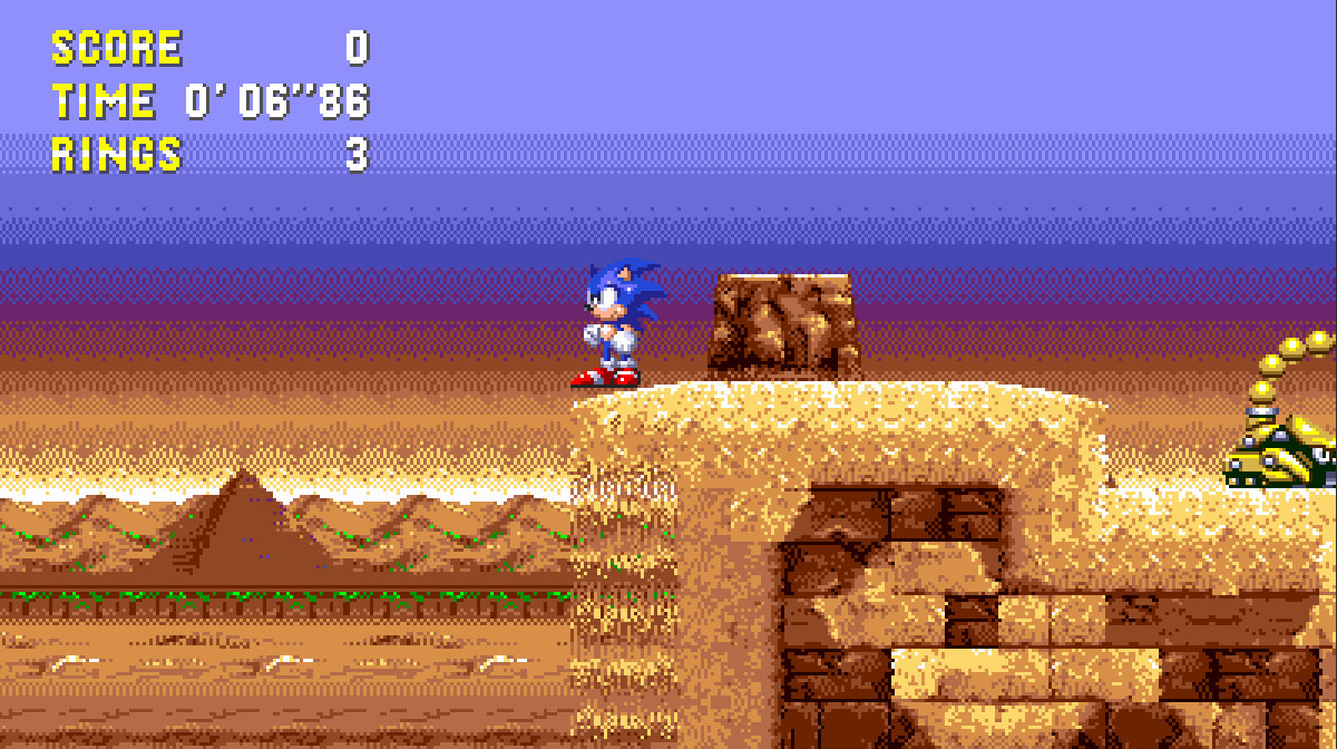 Sand Shower Esque Sandopolis Palette Sonic 3 Air Mods