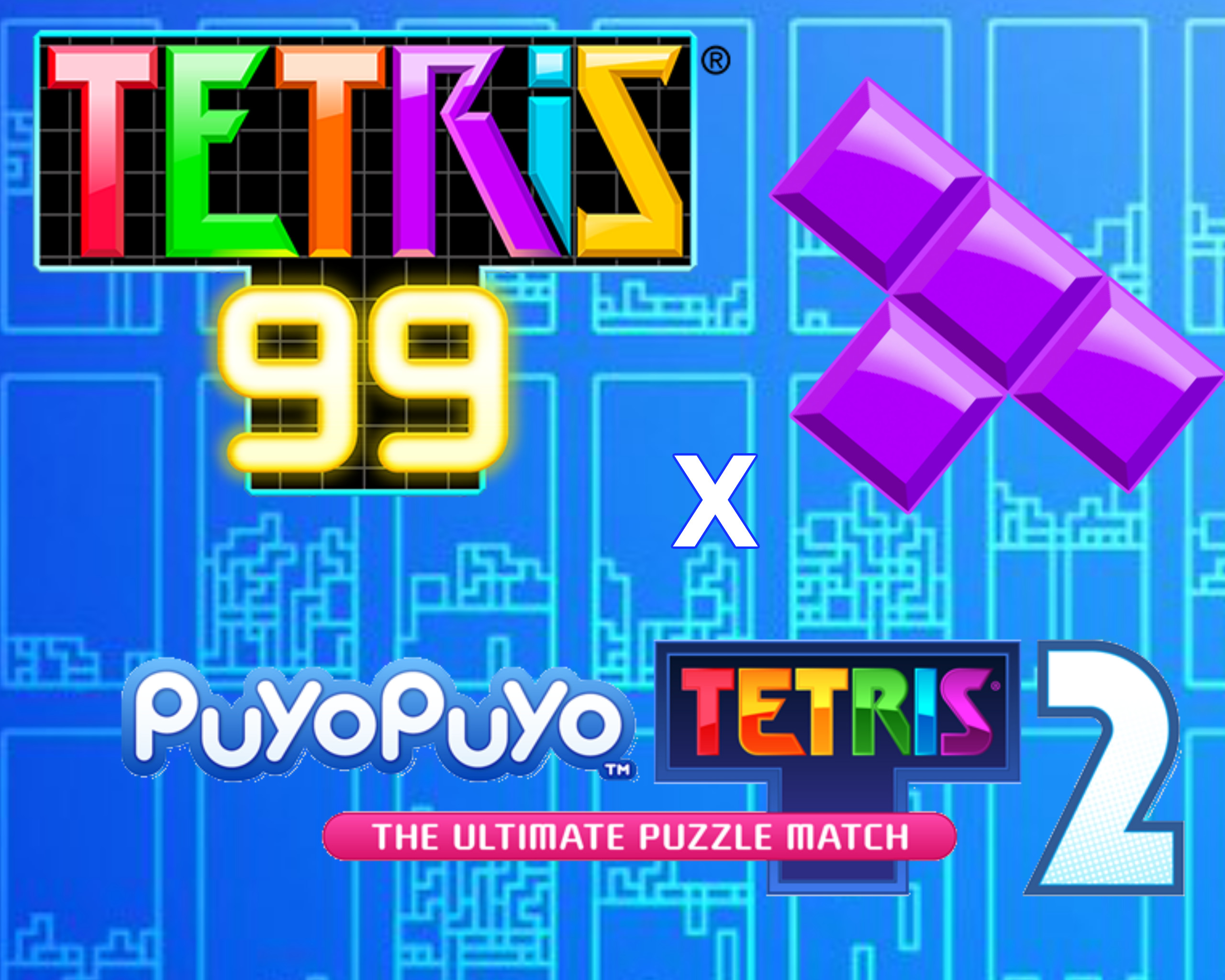 Tetris 99 Tetriminos [Puyo Puyo Tetris 2] [Mods]