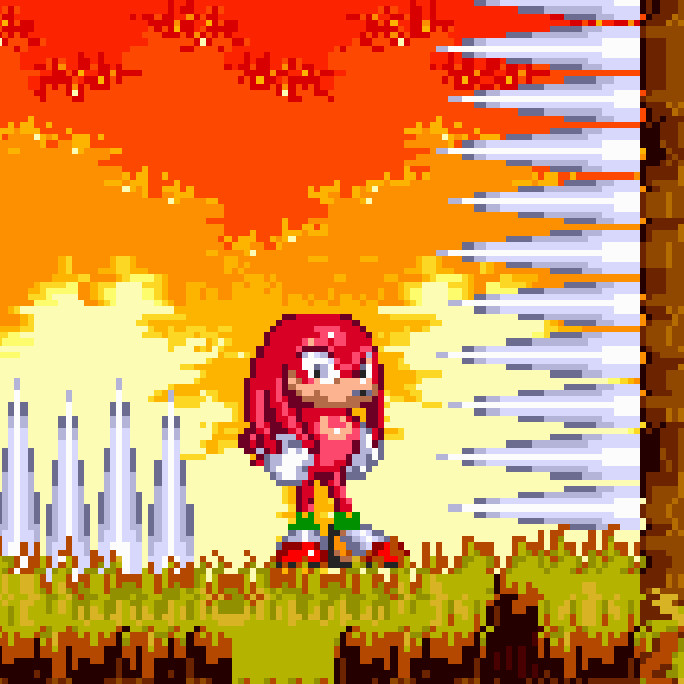 AIZ2 but Knuckles is a fan of spikes [Sonic 3 A.I.R.] [Mods]