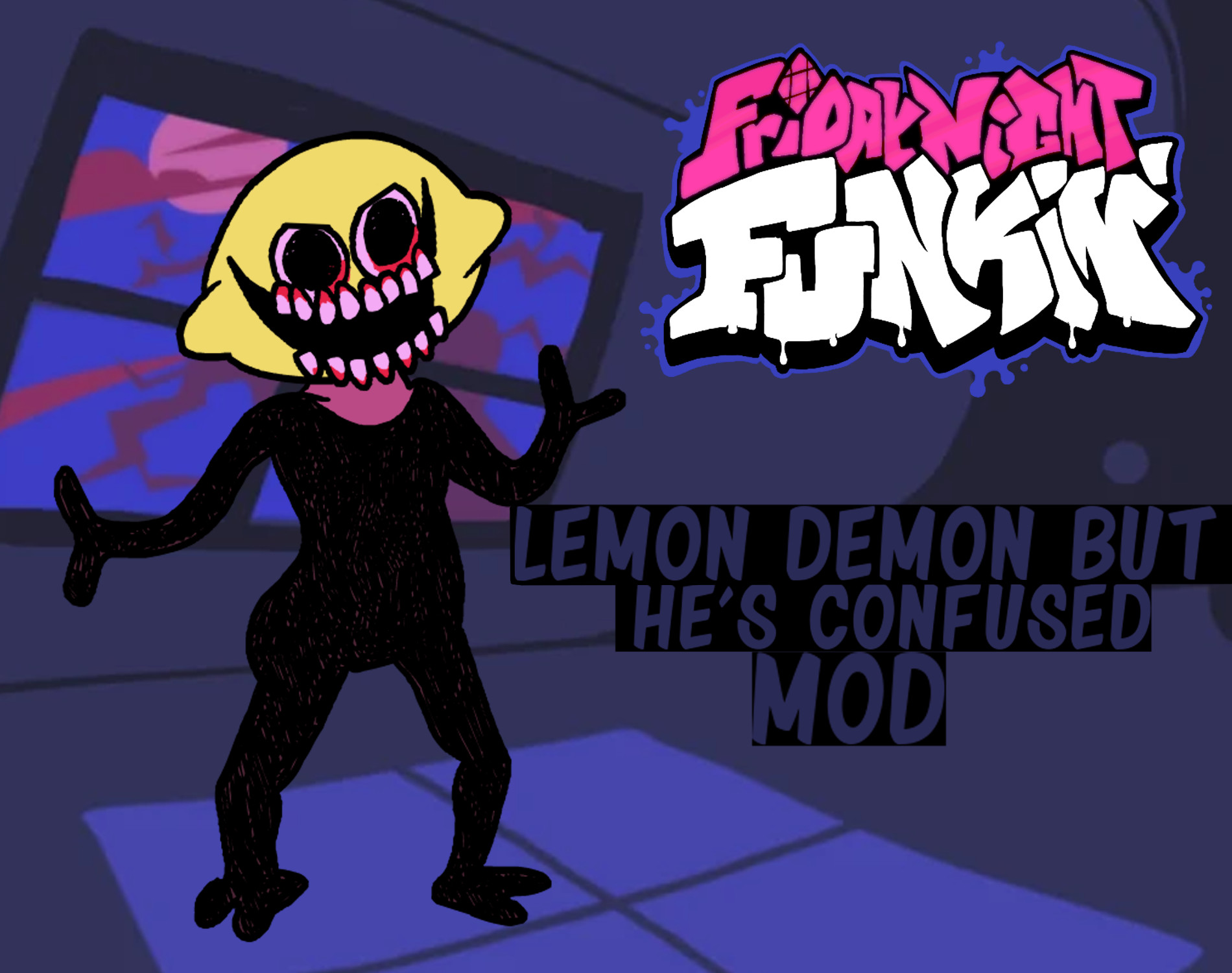 Lemon Demon But Hes Confused Mod Friday Night Funkin Mods 6379