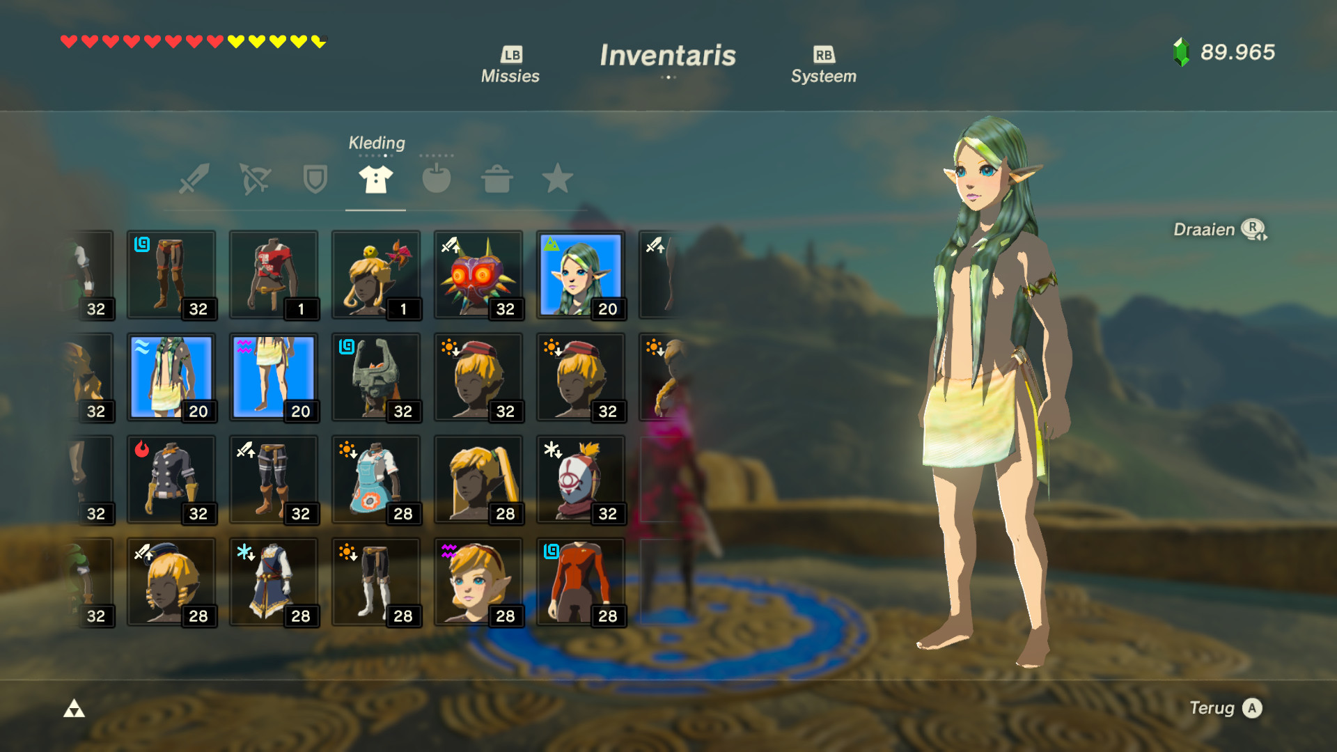 Tp Great Fairy Outfit For Linkle The Legend Of Zelda Breath Of The Wild Wiiu Mods