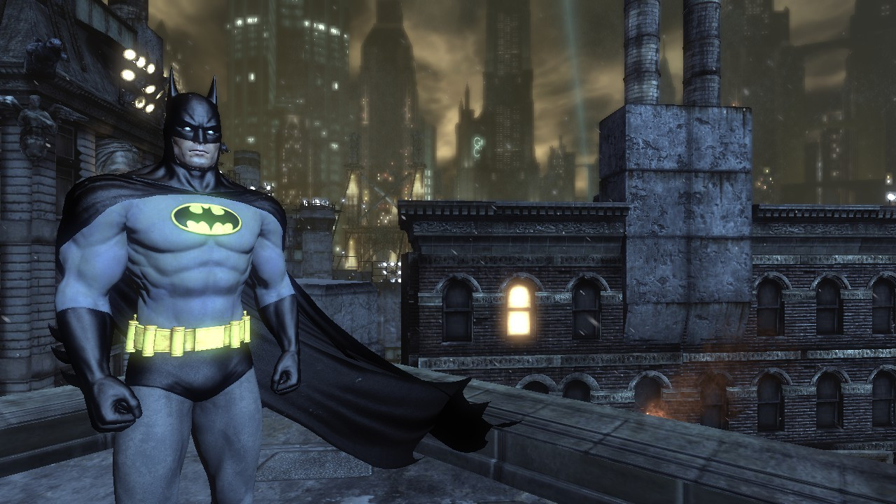 1970's Batsuit - Black [Batman: Arkham City] [Mods]