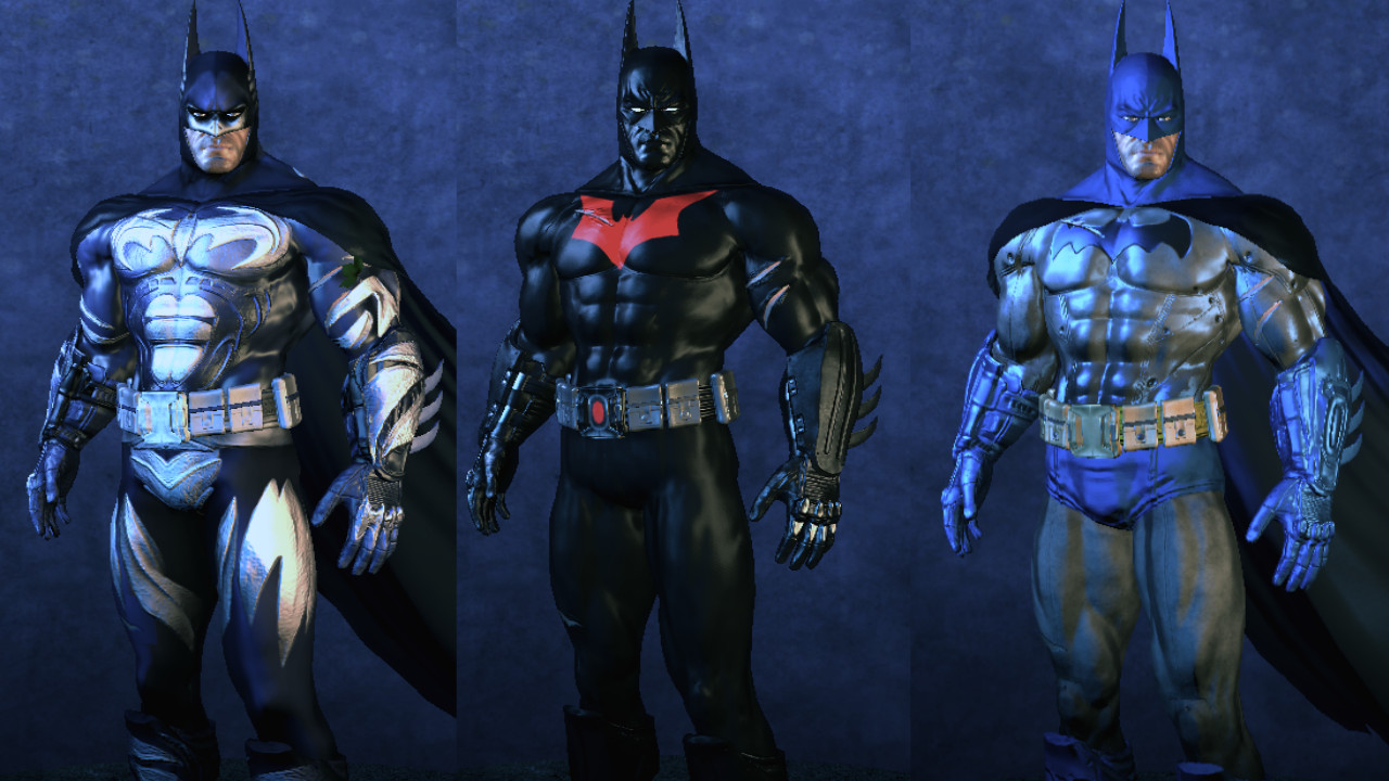 All Arkham City Skins : Batman Arkham Asylum Skin Pack 22 Skins Batman ...