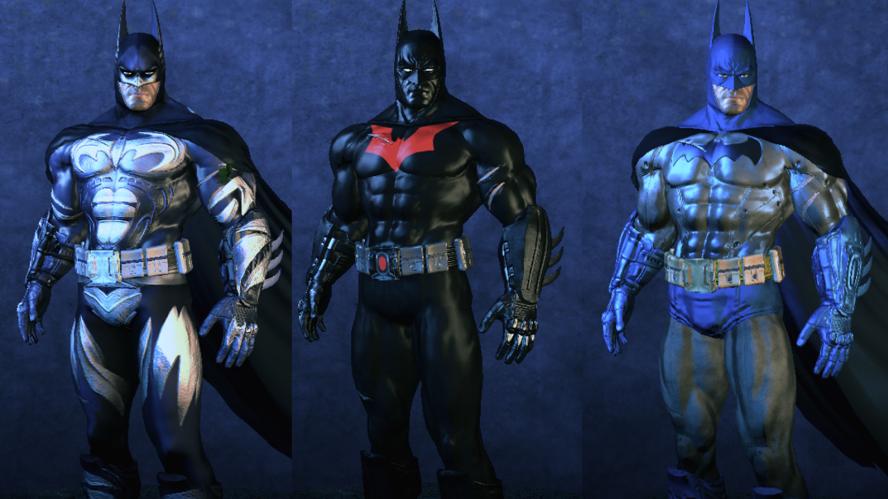 Batman Arkham Asylum Skin Pack (22 Skins) [Batman: Arkham Asylum