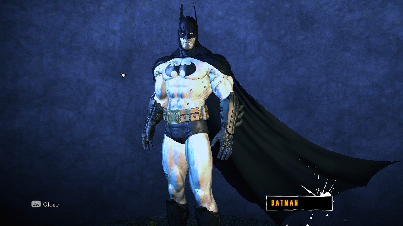 Original Arkham City Batsuit - No Damage [Batman: Arkham City] [Mods]