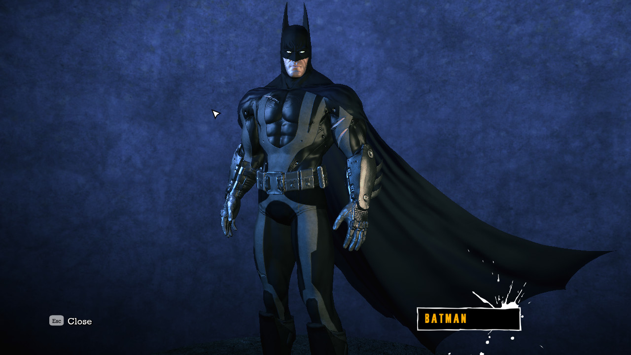 Batman: Arkham Origins GAME MOD The Batman Prime (The Batman inspired skin)  v.0.1 - download