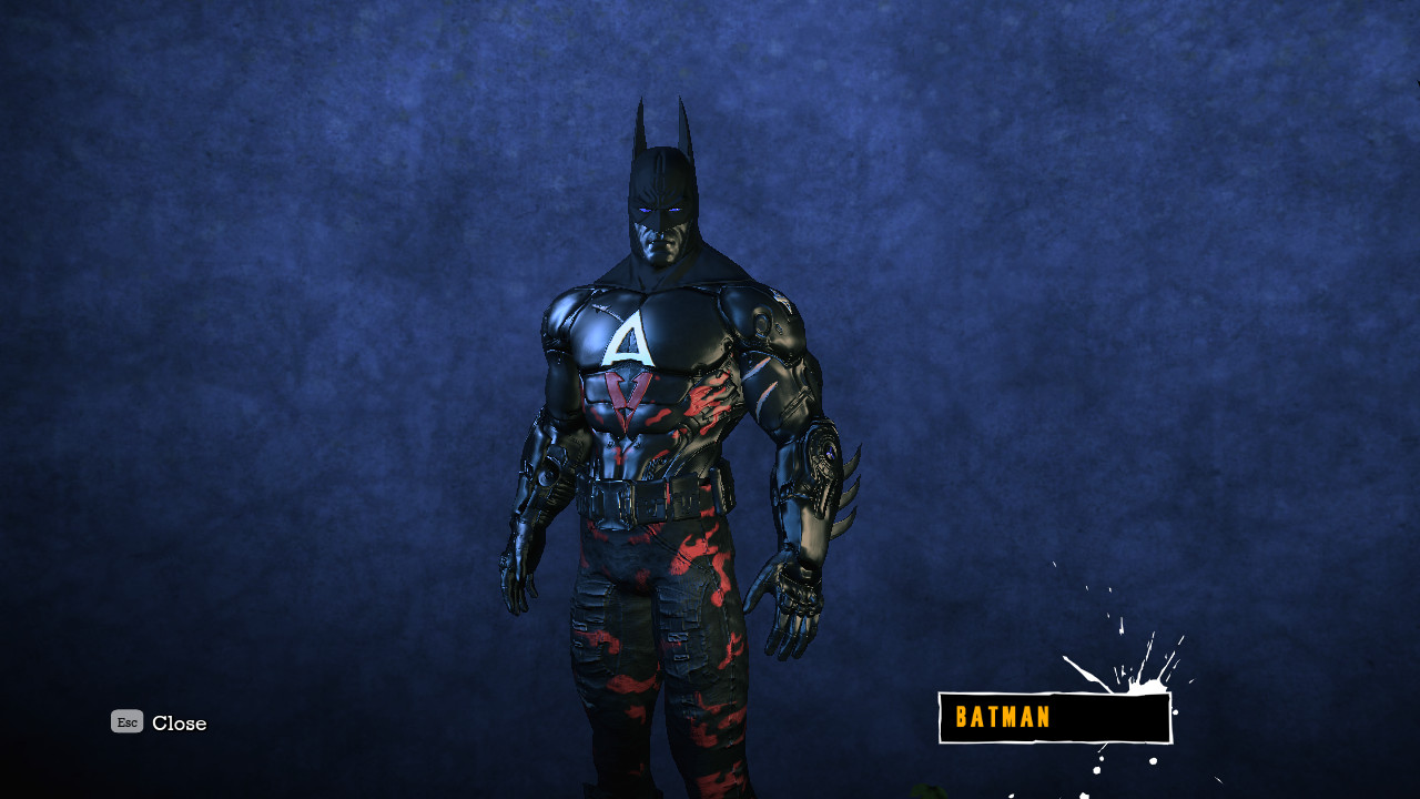 Confidential Batman skin mod for Arkham Knight by thebatmanhimself