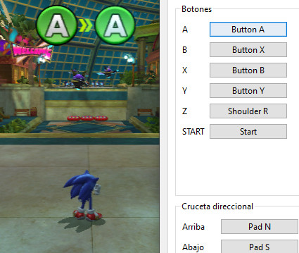 Dolphin Emulator, Sonic Colors (wii /+config)