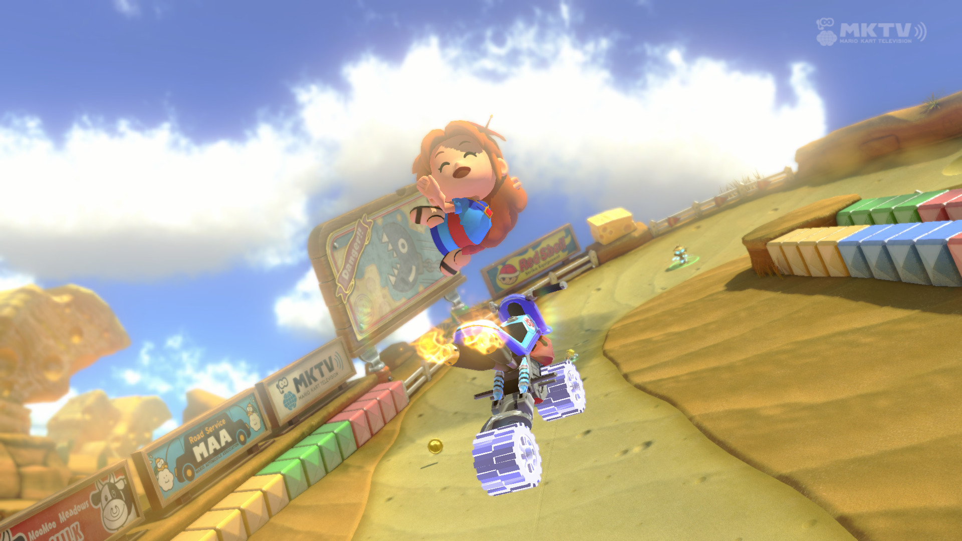 Mk8 Raft Marin in MK8D Mod for Mario Kart 8 Deluxe | MK8D Mods