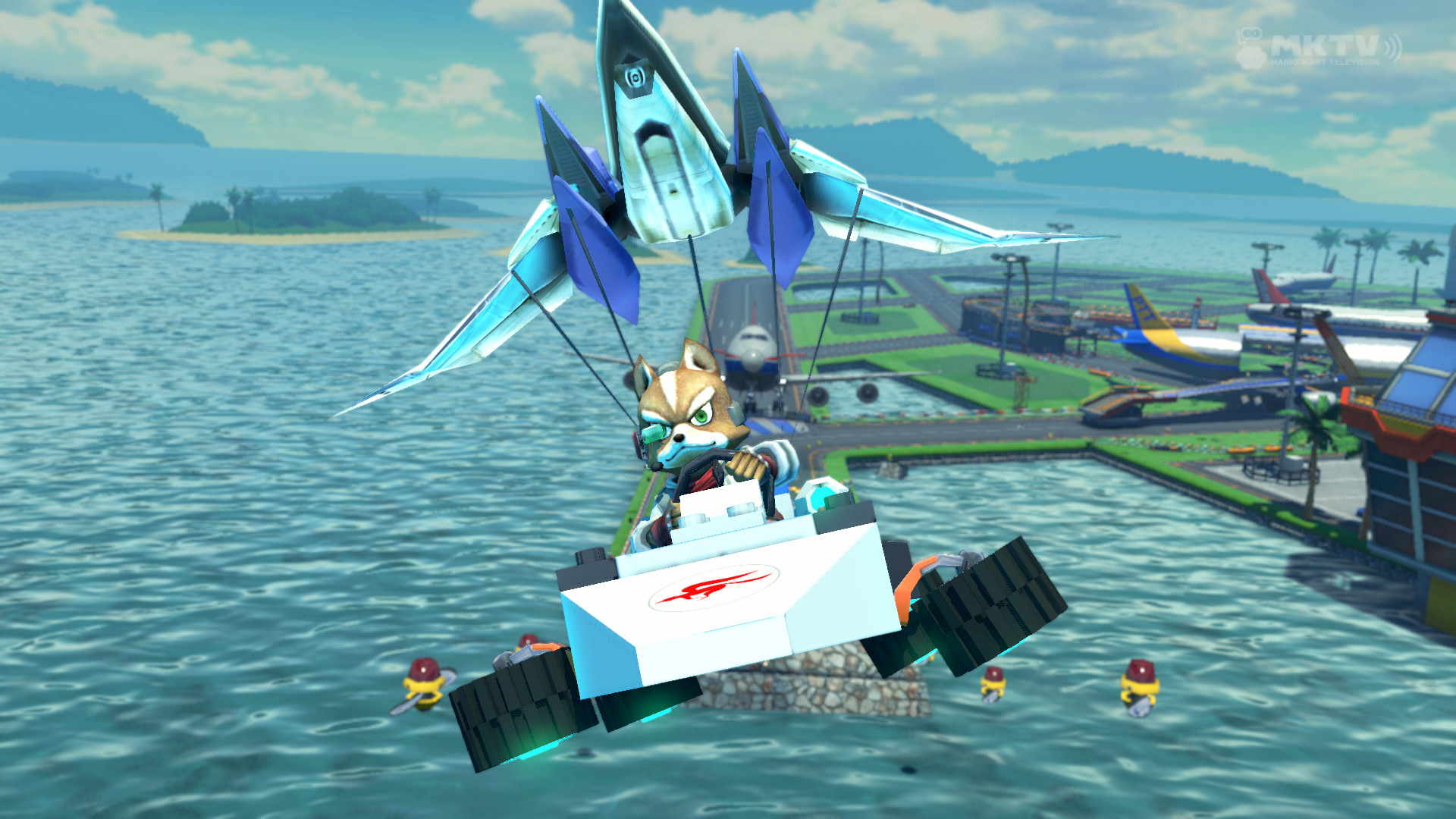 Arwing Glider [Mario Kart 8] [Mods]