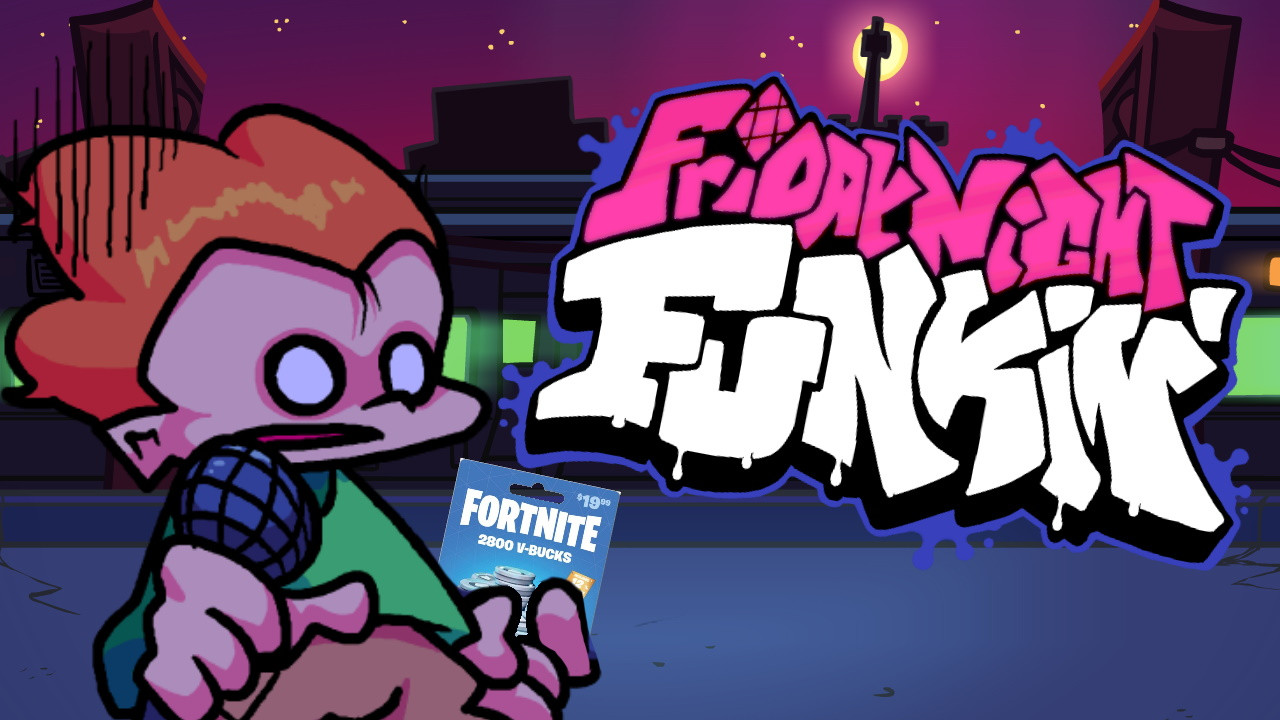 Fnf 19 Dollar Fortnite Card Friday Night Funkin Mods