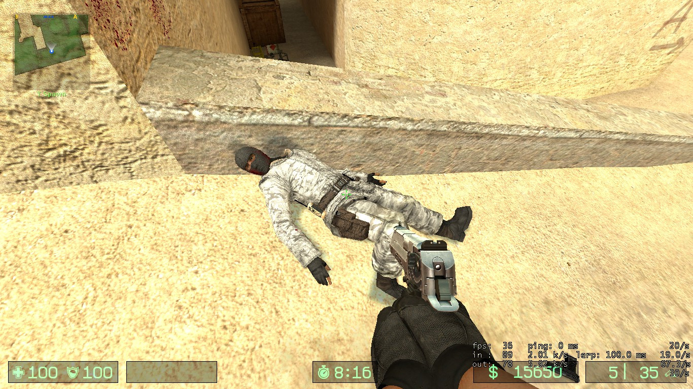 Realistc Ragdolls by SdeSapo0645 Mod for Counter-Strike: Source | CS:S Mods