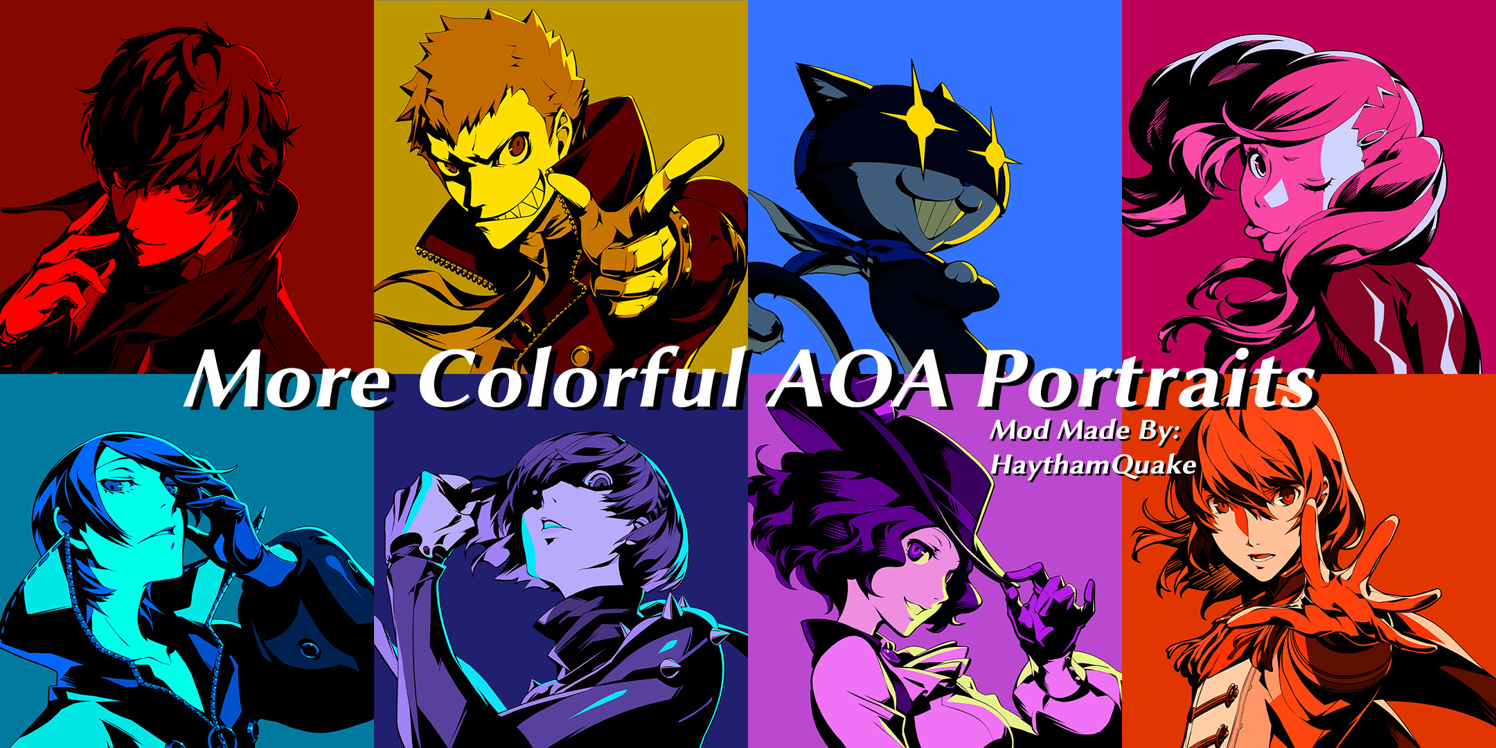 Persona 5 Royal: Colorful Pack [Persona 5 Royal (PC)] [Mods]