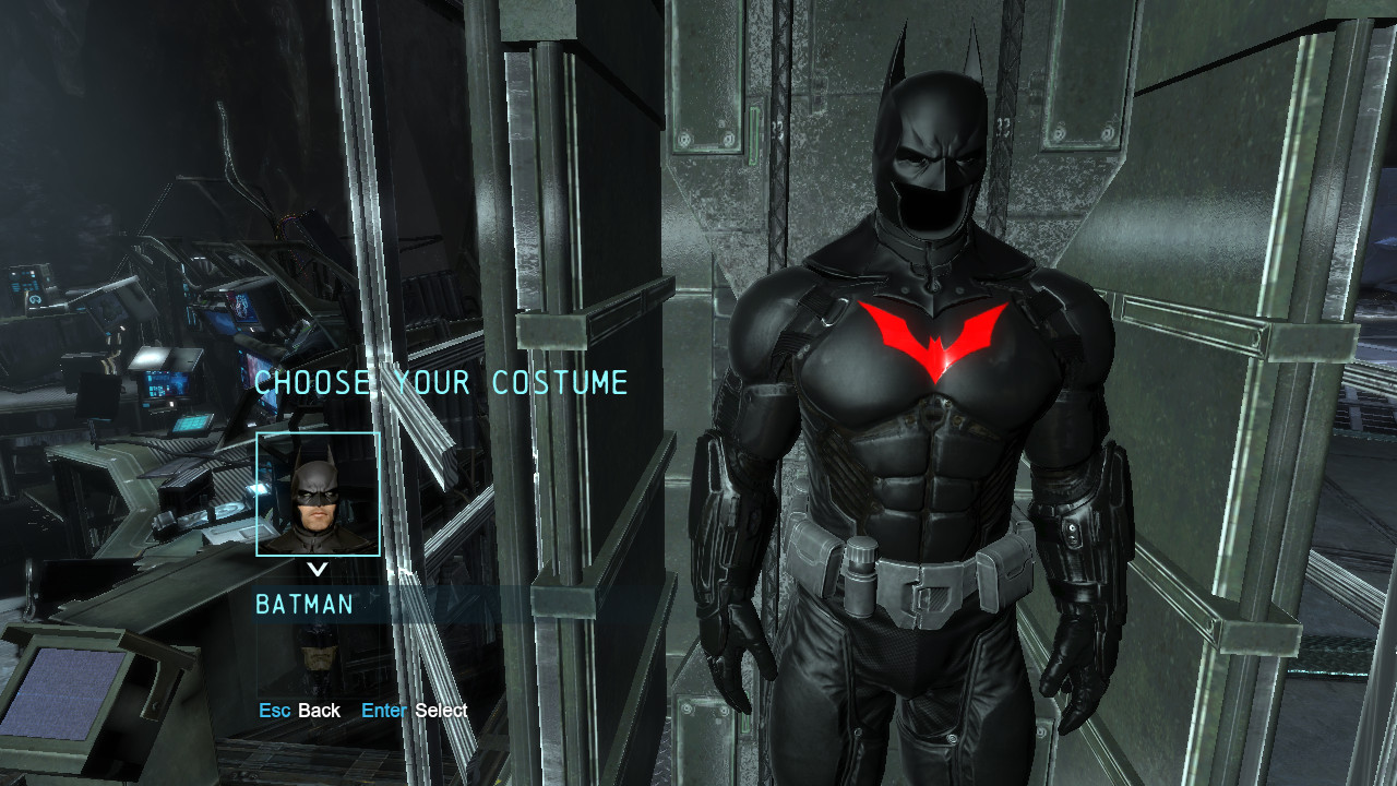 Batman: Arkham Origins GAME MOD The Batman Prime (The Batman inspired skin)  v.0.1 - download