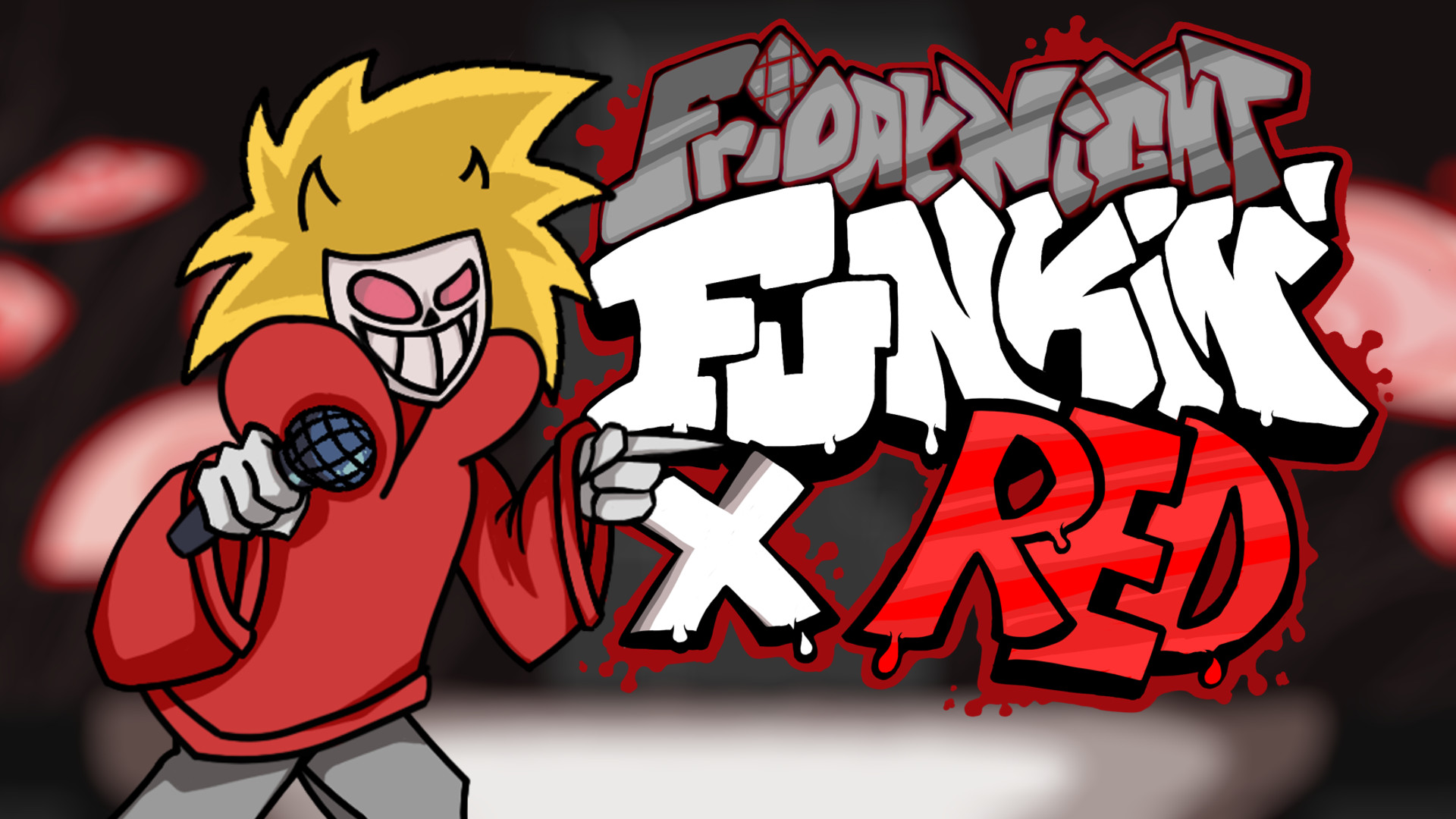 Fnf X Red Full Week Friday Night Funkin Mods