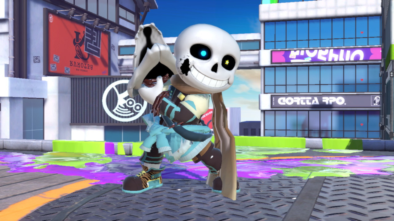 Ink Sans [Super Smash Bros. Ultimate] [Mods]