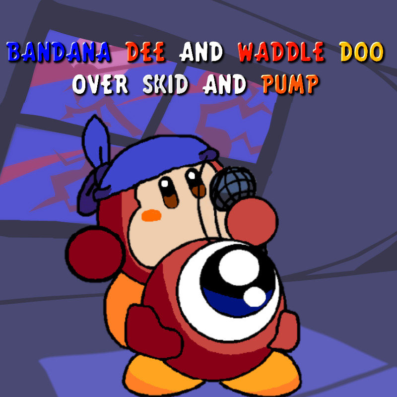 Bandana Dee & Waddle Doo over Skid & Pump (+FLA) [Friday Night Funkin