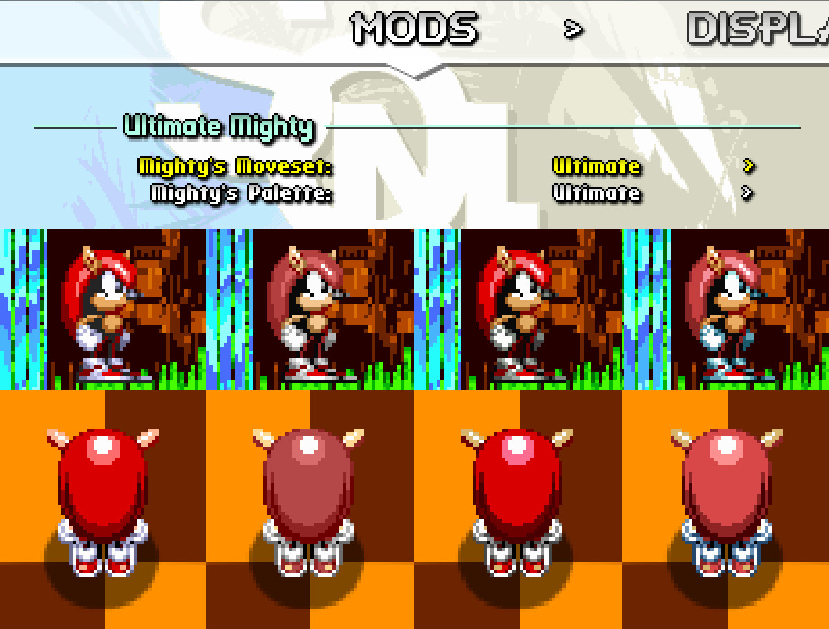 Sonic 3 AIR: Mighty the Armadillo w/ Custom Abilities 