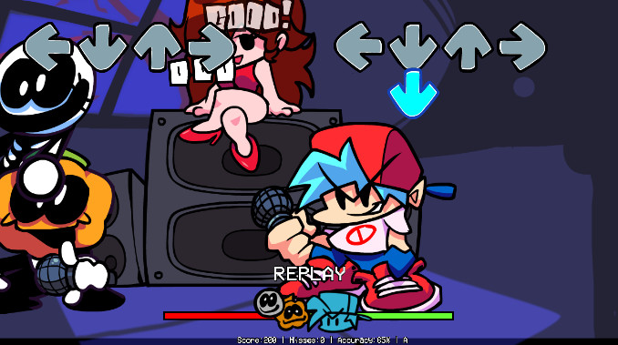 RUN UP! Mod for Friday Night Funkin' | FNF Mods