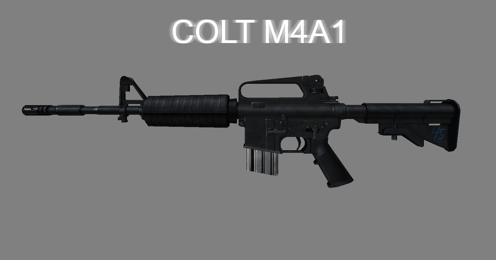 Colt M4A1 [Cry of Fear] [Mods]