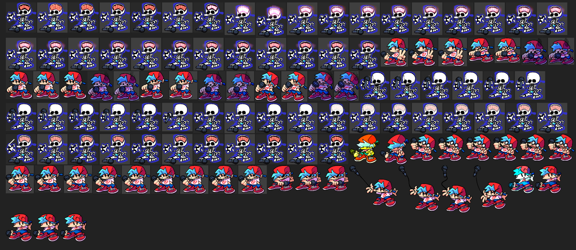 Sunky Milk remastered bf sprites - FLA download 