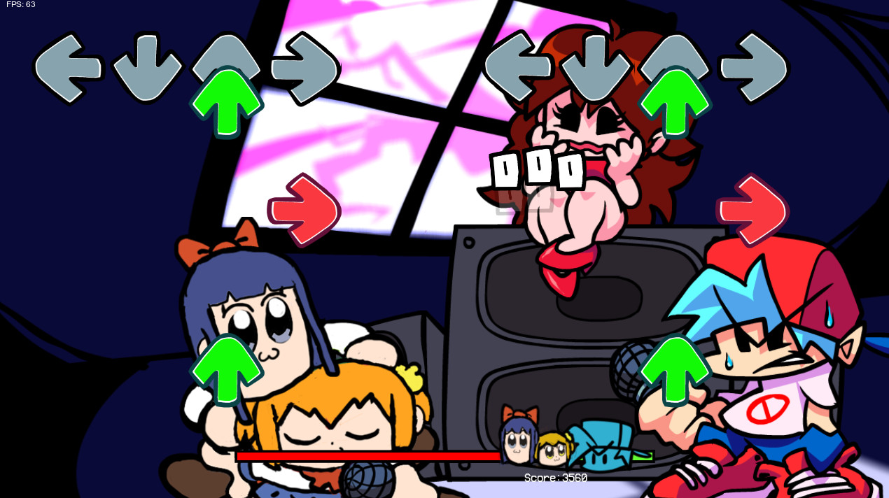 Vs Pop Team Epic Replaces Spooky Month Friday Night Funkin Mods