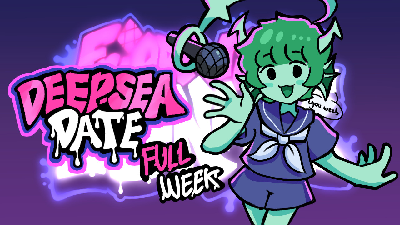 Deep-Sea Date [Full Week+] Mod for Friday Night Funkin' | FNF Mods