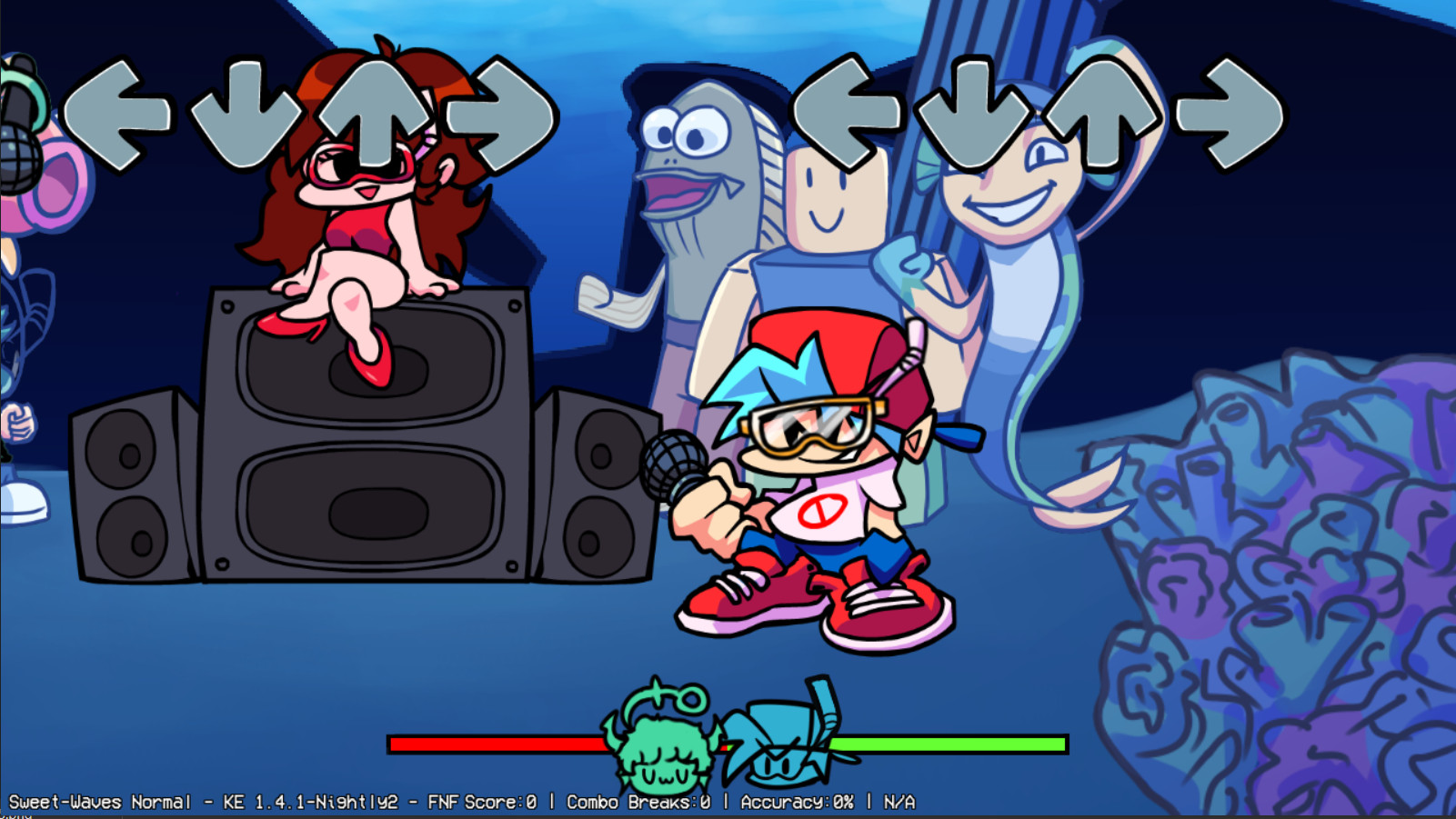 Deep-Sea Date [Full Week+] Mod for Friday Night Funkin' | FNF Mods