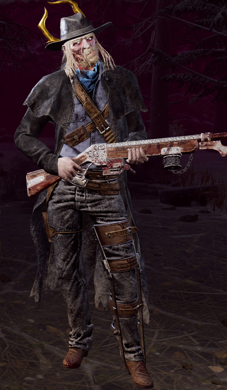 Black Coat and Hat (The Deathslinger) [Dead by Daylight] [Mods]