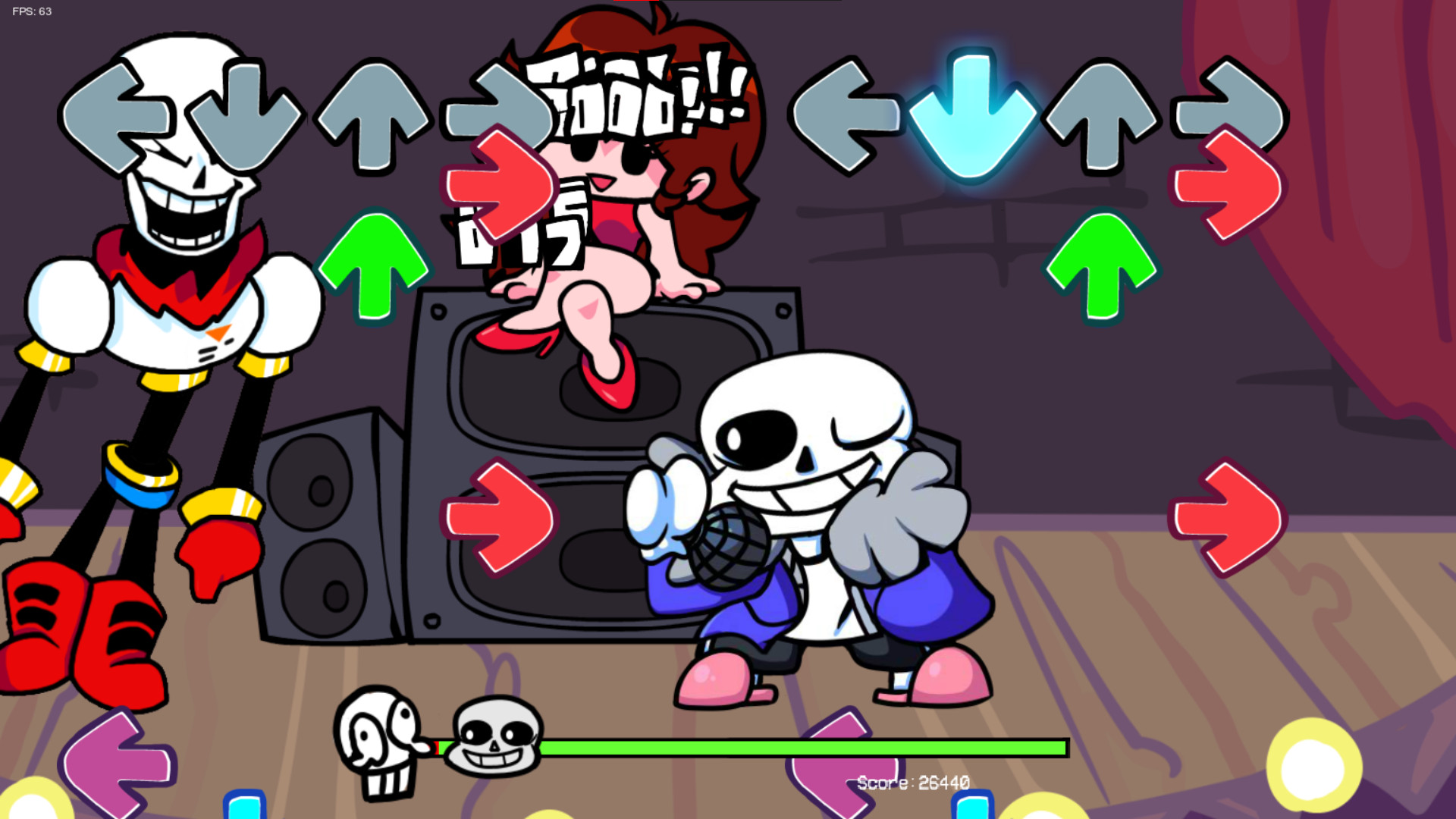 Sans and Papyrus in Friday Night Funkin [Friday Night Funkin'] [Mods]