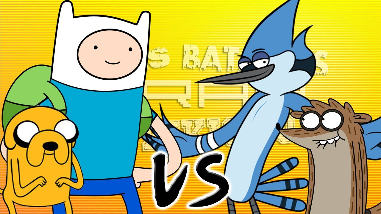 Finn,Mordecai e gumball