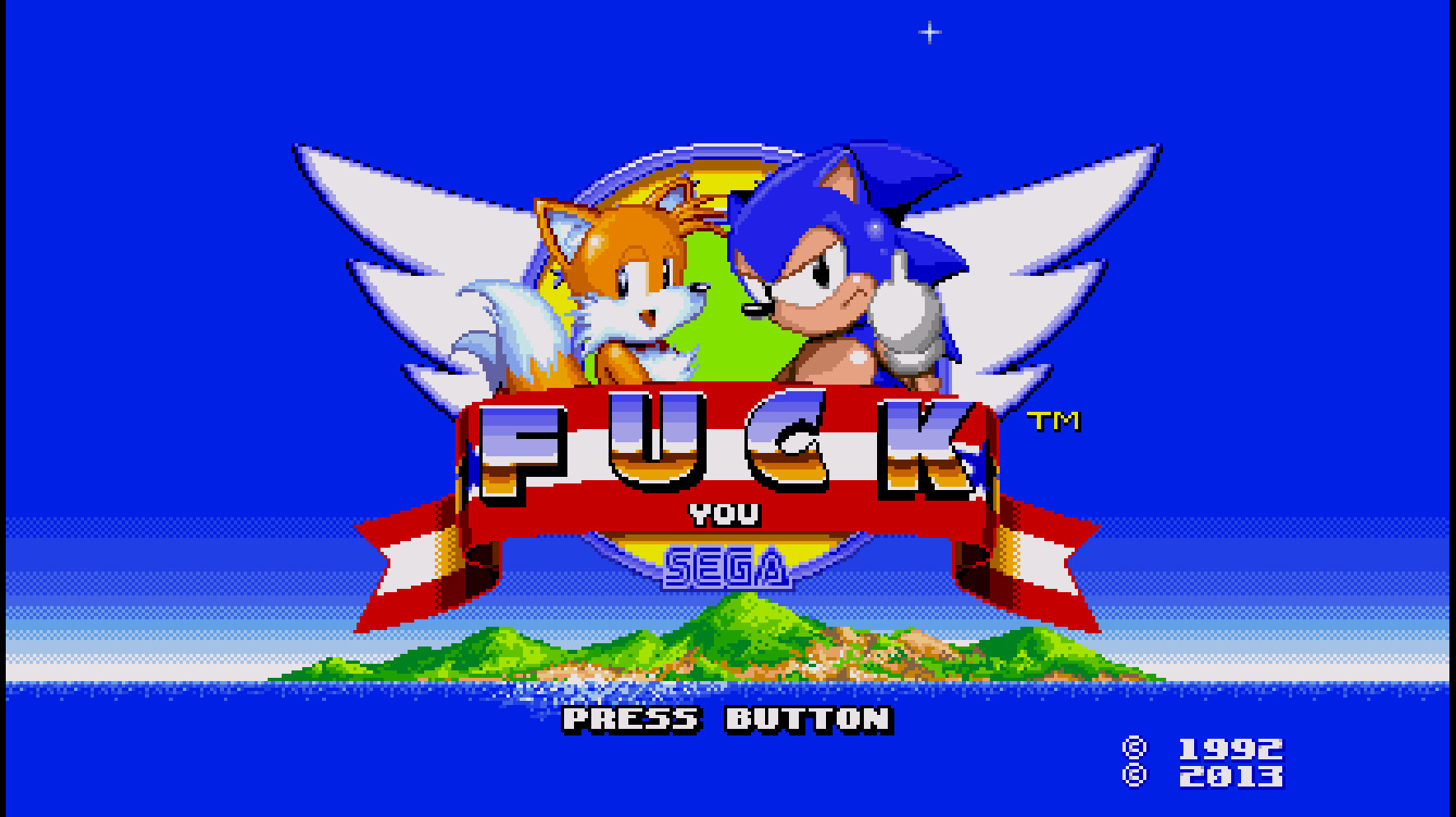 F*CK YOU SEGA [Sonic the Hedgehog 2 (2013)] [Mods]