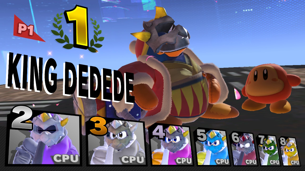 Dedede Stage Online Arena [Super Smash Bros. Ultimate] [Mods]