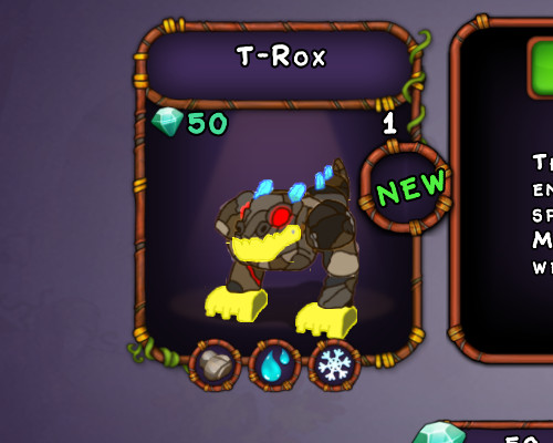 How to draw a T-Rox from My Singing Monsters step by step 